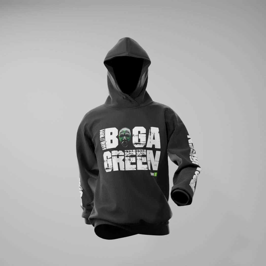 "Iboga Green SWEAT"  I SWEAT à capuche